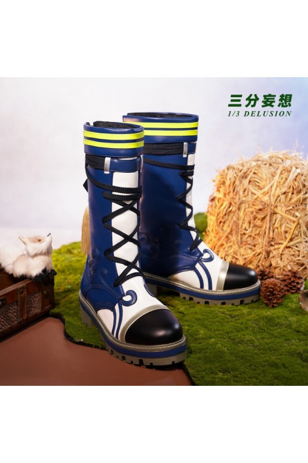 1/3 Delusion Genshin Impact Tighnari Blue Shoes Cosplay Boots